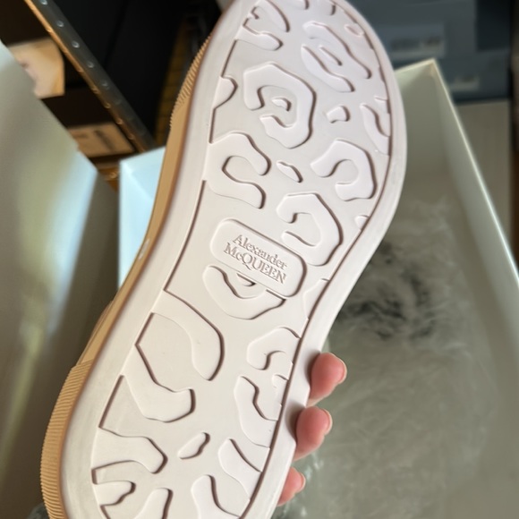 MCQUEEN SNEAKER UNISEX 40 PINK WHITE - Picture 6 of 7